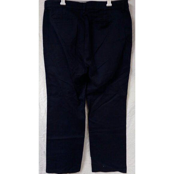 Riders Womens 14M Blue Comfort Stretch Instantly Slims You Khaki Chino Pants - Picture 7 of 16